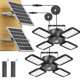 thumbnail image 1 of Luz solar para cobertizo Latband 144 LED 1200 lm, paquete de 2, IP65, 1 of 7