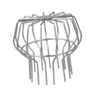 Ioensy - Filtro Colador De Acero Inoxidable Tapa De Alambre Para Terraza Protector De Hojas Para Canalón A Prueba De Herrumbre 4 Pulgadas