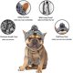 thumbnail image 5 of Gorro de punto de invierno para perro BBDDKEG, gris, talla L, 5 of 8