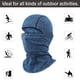 thumbnail image 5 of Pasamontañas para esquí, para hombre, bufanda para clima frío, resistente al viento, térmico, para invierno, para mujer, calentador de cuello, capucha para ciclismo y senderismo, 5 of 5