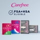 thumbnail image 5 of Pantiliners Carefree Acti-Fresh con forma de cuerpo regular x54, 5 of 8