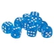 thumbnail image 2 of Paquete De 10 Dados Acrílicos D6 De Seis Caras Para Juguetes De Juego De Mesa De Fiesta D&D TRPG Azul, 2 of 3