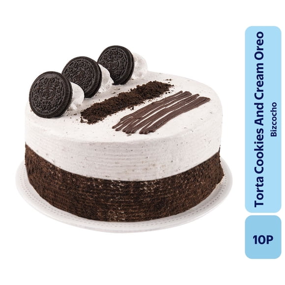 Torta Cookies And Cream Oreo 10P, 1 Un