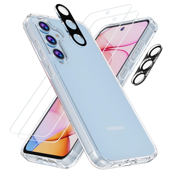 Funda transparente GSDCB para Samsung Galaxy S24 FE, TPU y PC