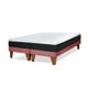 thumbnail image 2 of Cama Europea Zen Pro Colchon Resortes 2 Plazas Base Dividida Tela Turquesa, 2 of 3
