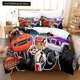 thumbnail image 1 of x1907 Bed Sheets Blaze N Monster Machines Bedding Set Cartoon Duvet Cover Twin Full Adult Kid Bedclothes Quilt Cover 3-Piece Bedding Set (1 Duvet Cover + 2 Pillow Shams) nj1907, 1 of 5