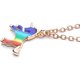 thumbnail image 4 of Collar de manguera de unicornio para mujeres, regalos para amigas, collar con dijes, 4 of 5