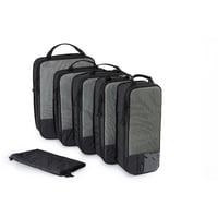 Bagsmart Organizadores De Equipaje Con Compresión 6 Pzs Negro