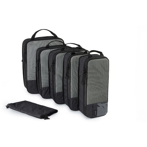 Bagsmart Organizadores De Equipaje Con Compresión 6 Pzs Negro