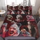thumbnail image 1 of Juego de ropa de cama de microfibra Terrifier para 2 camas, funda nórdica, estampado 3D, ligero, 3 piezas, 1 funda nórdica y 2 fundas de almohada para niños y niñas., 1 of 3