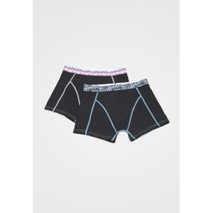 Bóxer Hombre Bipack Pretina Color Negro Corona