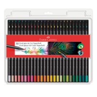 Set 50 Lápices De Colores Faber Castell Ecolápices Supersoft
