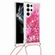 thumbnail image 2 of Funda FOXDOCK para Samsung Galaxy S21 Ultra con Cuerda Ajustable, Brillo Líquido, Protección Antigolpes y Lente – Ideal para Regalo, 2 of 6