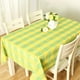 thumbnail image 3 of Mantel Polycotton Rectangular / Cuadros Verdes Amarillos – Doral, 3 of 3