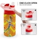 thumbnail image 4 of Napkin ManBotella de Agua con Tapa Pop Top de Un Toque, Acero Inoxidable, a Prueba de Fugas, para Deportes, Botella Infantil rosa 12 oz, 4 of 6