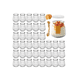 thumbnail image 3 of 40 Vasos Vidrio Con Tapa Yogurt Postre Sopa 130ml, 3 of 3