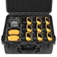 thumbnail image 1 of LOTOCASE Caja de Almacenamiento Impermeable para Batería y Cargador Dewalt, 1 of 7