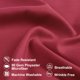 thumbnail image 4 of PiccoCasa 1Pc Funda de Almohada de Microfibra Suave y Cómoda, King Vino, 4 of 7