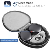 Estuche Wiwu Para Airpods Max Con Modo De Suspensión Smart Case Actualizado Negro