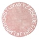 thumbnail image 5 of Alfombra Redonda ABC Para Bebés, Tapete Grande, Círculo Cálido Para Jugar, Para Habitación De Ni?os, Regalo De Ducha, Rosa, 160 Cm, 5 of 5