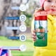thumbnail image 5 of Loco por el GolfBotella de Agua con Tapa Pop Top de Un Toque, Acero Inoxidable, a Prueba de Fugas, para Deportes, Botella Infantil rosa 12 oz, 5 of 6