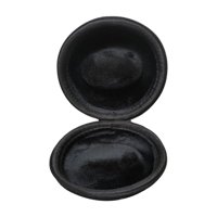 Magideal - Estuche Portátil Para Guardar Relojes Individuales Con Cremallera, Interior Resistente A Golpes, Versátil, A Prueba De Polvo, Con Forma De Dona Para R