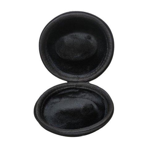 Magideal - Estuche Portátil Para Guardar Relojes Individuales Con Cremallera, Interior Resistente A Golpes, Versátil, A Prueba De Polvo, Con Forma De Dona Para R