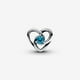 thumbnail image 4 of Dije Corazón Entrelazado Unicef Plata Esterlina Azul, 4 of 5