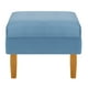thumbnail image 1 of Pouf Sky 1c Felpa 04 Azul Petroleo, 1 of 3