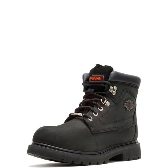 Bota Harley‑Davidson Badlands Leather para hombre, color negro, talla 10
