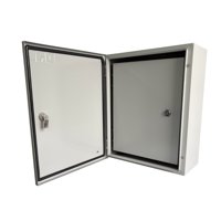 Tablero Gabinete Metálico 2 Puertas Drl 500X400X200Mm 1,2Mm