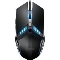 Genérico - Mouse Gamer Xundefined Gm16 Usb 3200Dpi Negro