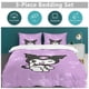 thumbnail image 5 of Kuromi Quilt Set Thicken Soft 3 Pieces Bedding Set All Season Duvet Cove with 2 Pillowcases for Adult Women Girls Teens Home Room Decor, 5 of 5