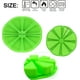 thumbnail image 4 of Molde triangular de silicona para bizcochos, 2 unidades, 8 cavidades, para pizza, 10 cm de diámetro interior, para brownies, muffins, tartas de queso y pan de maíz. Ideal para hornear en casa., 4 of 8