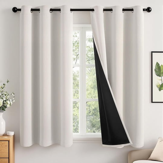 Cortinas Blackout Miulee 100 Por Ciento