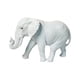 thumbnail image 3 of Elefante Estatua Mesa Resina Elefante Estatuilla Para Estante Vacaciones Escritorio Blanco, 3 of 5
