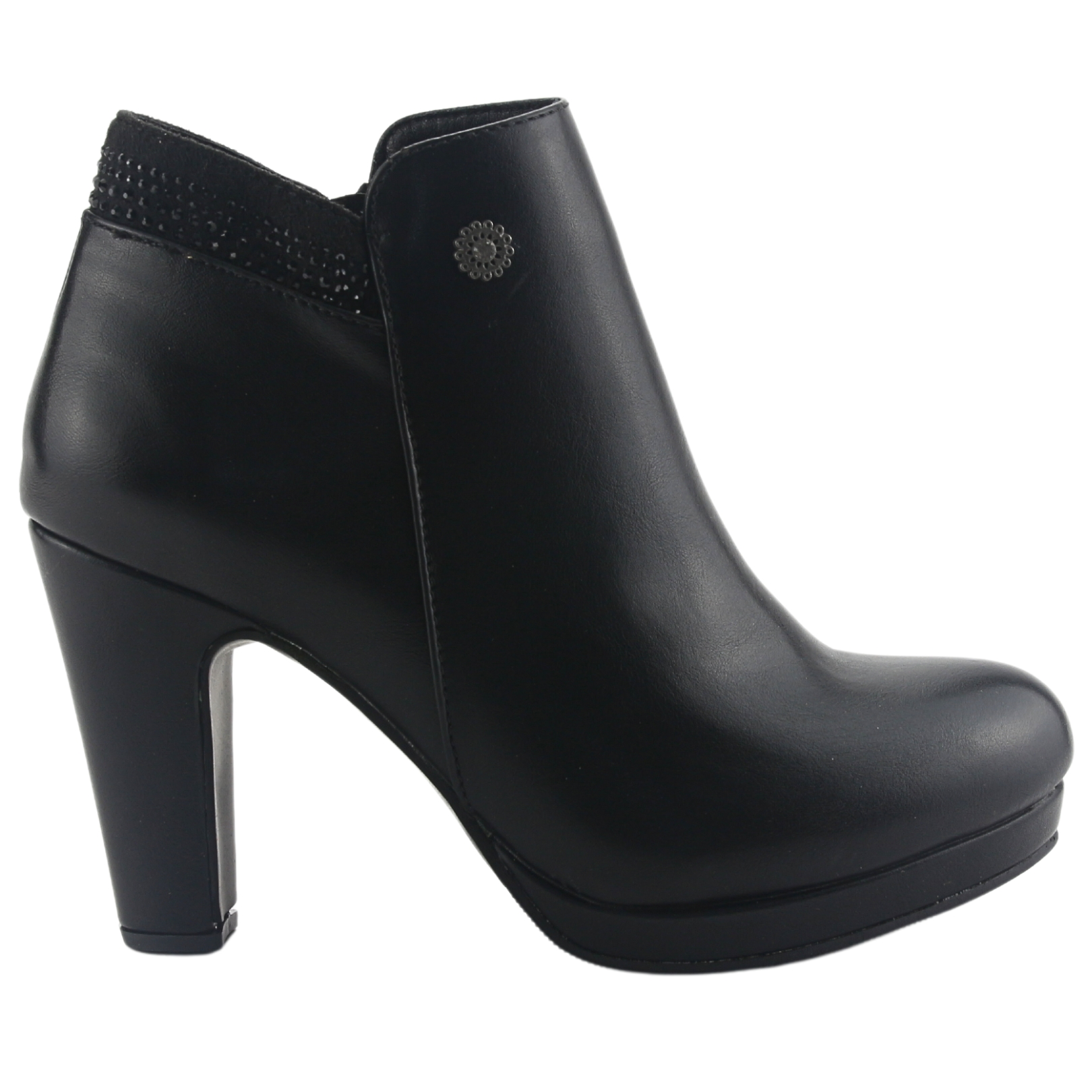 Botin Chalada Mujer Bambina-21 Negro Casual