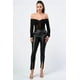 thumbnail image 5 of Body con Hombros Descubiertos y Estampado de Leopardo, 5 of 5