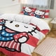 thumbnail image 2 of Hello Kitty USA 3 Pieces Duvet Cover Set Full Size Super Soft Fade Resistant Microfiber, 2 of 4