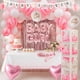 thumbnail image 1 of Set todo en uno de Baby Shower Decorations BIMASO Pink para niña, 1 of 3