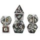 thumbnail image 4 of 7 Piezas De Dados De Varios Lados De Metal D4 D6 D8 D10 D12 D20 Juego De Troqueles B, 4 of 5
