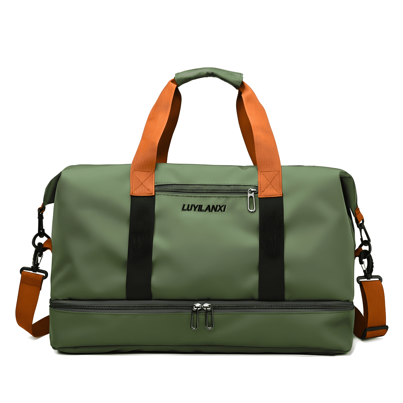 Telotenemos - Bolso Deportivo Gym Viaje Impermeable Verde Militar 25l - Verde Oscuro