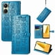 thumbnail image 2 of Funda Cartera FOXDOCK para VIVO Y16 , Flip PU con Relieve de Gatos y Perros, Tarjetero y Soporte, 2 of 6
