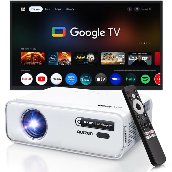 Proyector Inteligente Eazze D1g Google Tv 4k Wifi Y Bluetooth