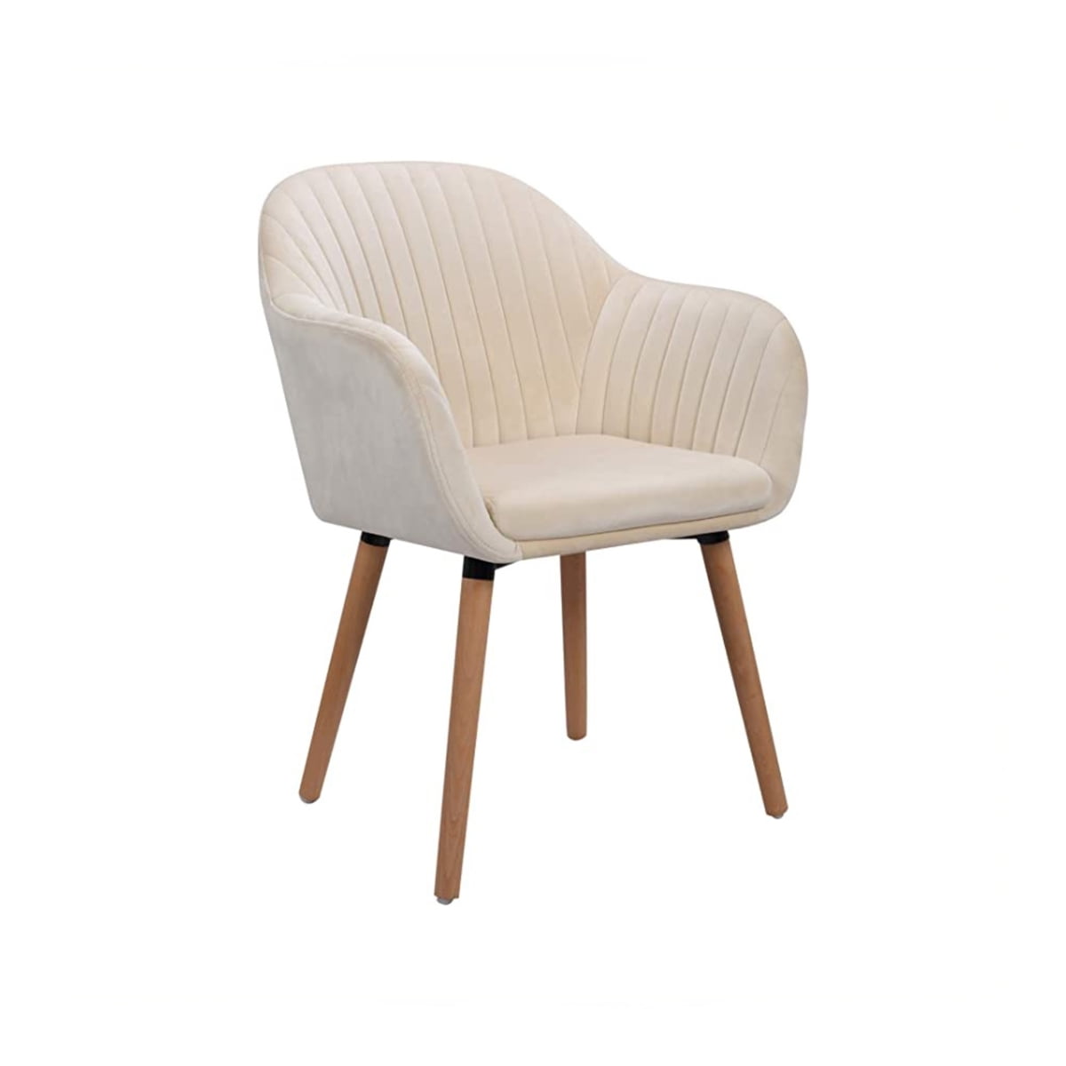 Klik Muebles - Butaca Sitial Diamante Terciopelo - Beige