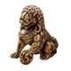 thumbnail image 4 of Estatua De León Chino De Latón, Figura De Mascota De Té, 1x1 Pulgadas, Para Colección De Mesa Auxiliar Derecha, 4 of 5