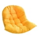 thumbnail image 3 of Cojín para Silla Colgante, Cojín para Asiento de Silla de Exterior, Cómodo Cojín para Silla Columpio, Alfombrilla para Silla de Jardín para Decoración Amarillo, 3 of 5