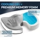 thumbnail image 2 of Silla de oficina mejorada de gel ComfiLife, gris, 2 of 8