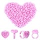 thumbnail image 1 of Cucharas de Pegamento DOCLWF 400 piezas con forma de corazón para extensiones de pestañas, 1 of 7