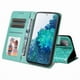 thumbnail image 5 of Funda tipo cartera FOXDOCK para Samsung Galaxy S20 FE , diseño girasol en relieve, cuero PU, cierre magnético, soporte y tarjetero, 5 of 5